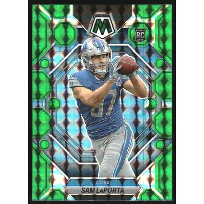 2023 Panini Mosaic Mosaic Green #360 Sam LaPorta