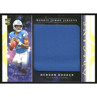 2023 Panini Origins Rookie Jumbo Jerseys #10 Hendon Hooker