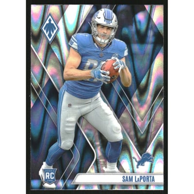 2023 Panini Phoenix Silver Seismic #115 Sam LaPorta