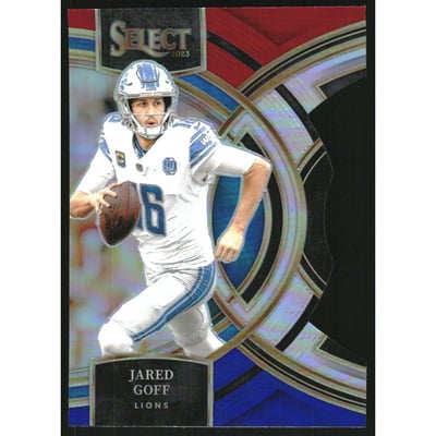 2023 Select Prizm Red and Blue Die Cut #178 Jared Goff