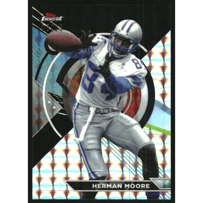 2023 Topps Composite Finest Black Geometric Refractors #184 Herman Moore