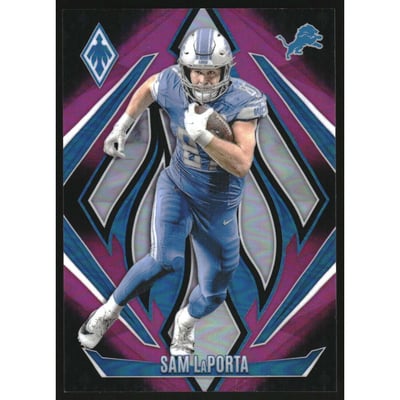 2024 Panini Phoenix Pink Fade #127 Sam LaPorta