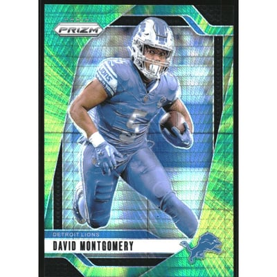 2024 Panini Prizm Prizms Hyper #94 David Montgomery