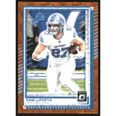 2025 Donruss Optic Orange Scope #196 Sam LaPorta