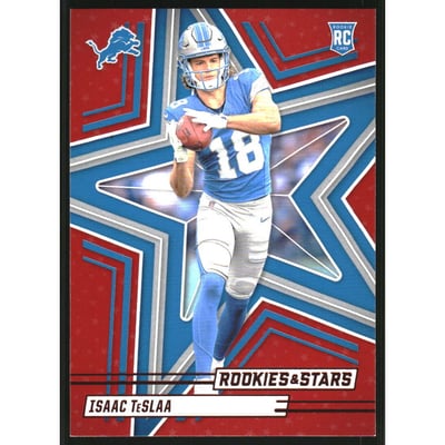 2025 Rookies and Stars Red #127 Isaac TeSlaa