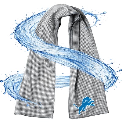 Detroit Lions ActionHeat AlphaCool Mesh Instant Cooling Towel