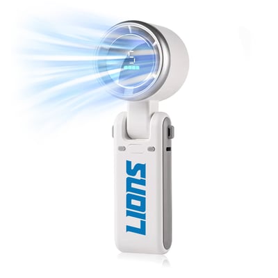 Detroit Lions ActionHeat AlphaCool Rechargeable Handheld Fan
