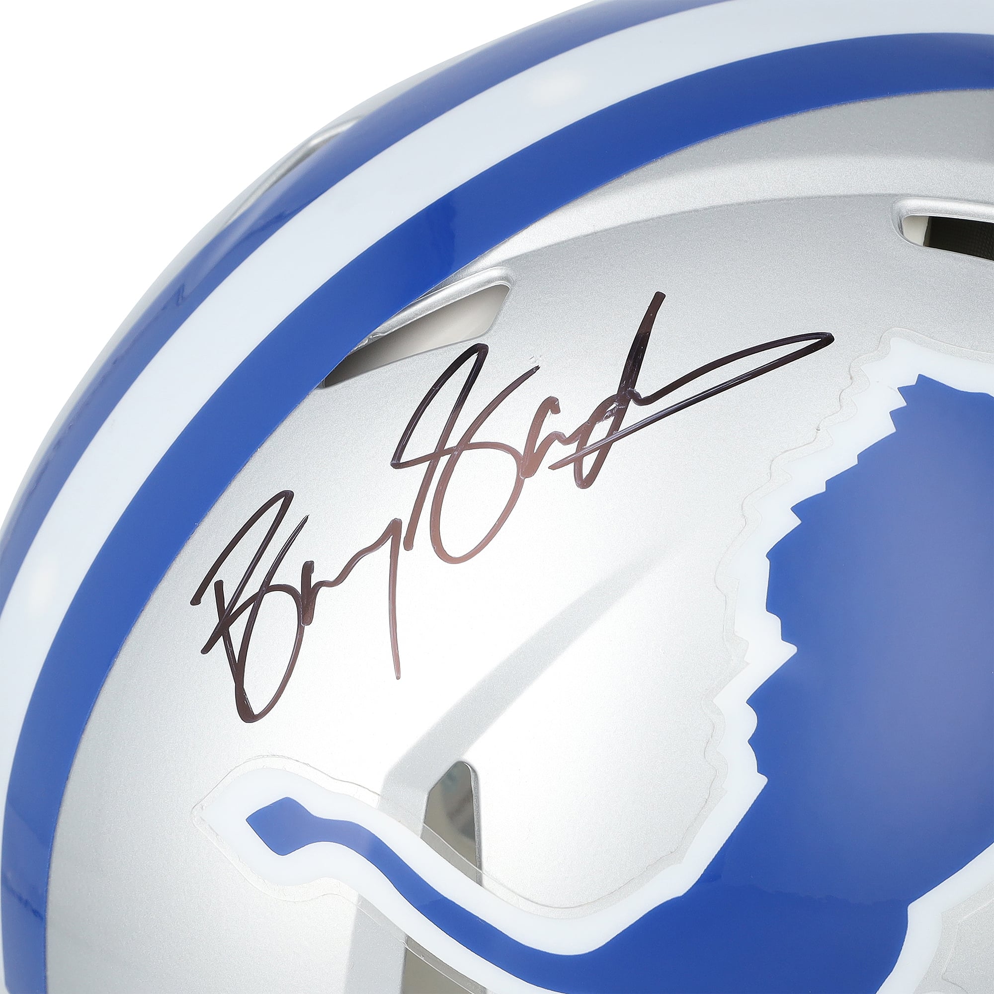 Barry Sanders Detroit Lions Autographed Riddell 1983-2022 Throwback Speed Authentic Helmet