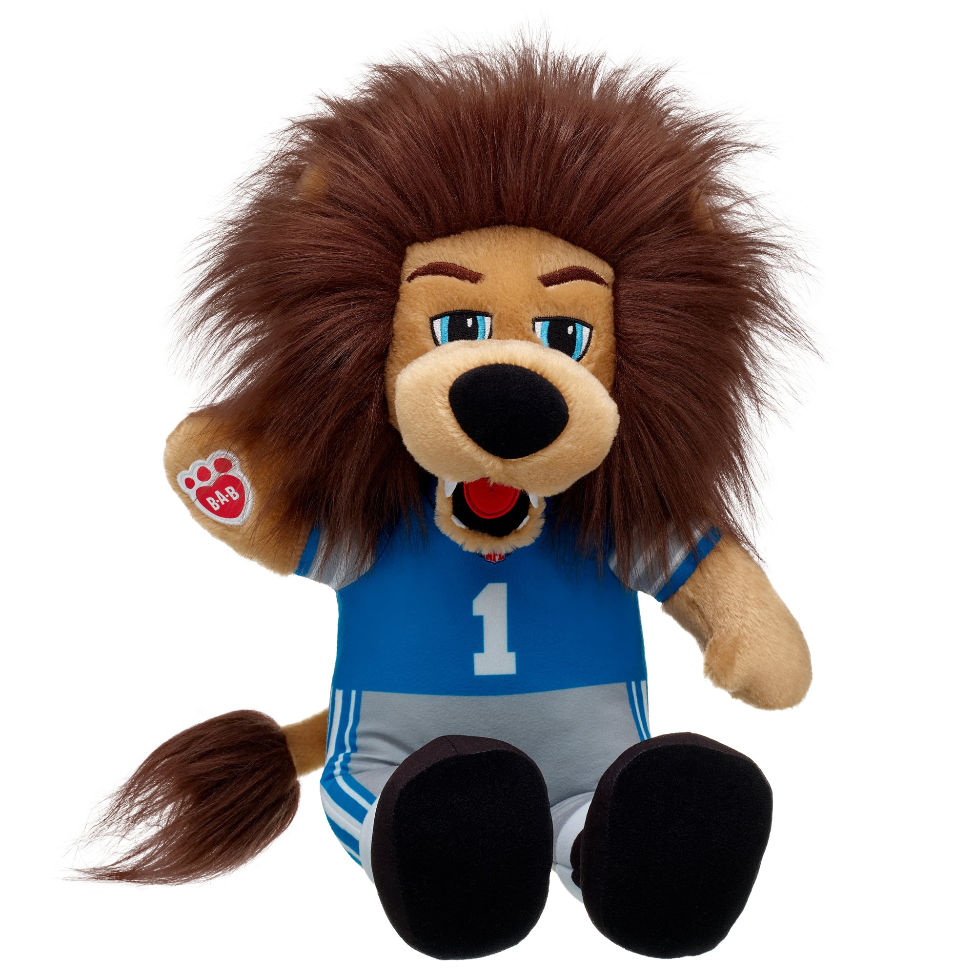 Peluche mascotte des Lions de Détroit de Build-A-Bear