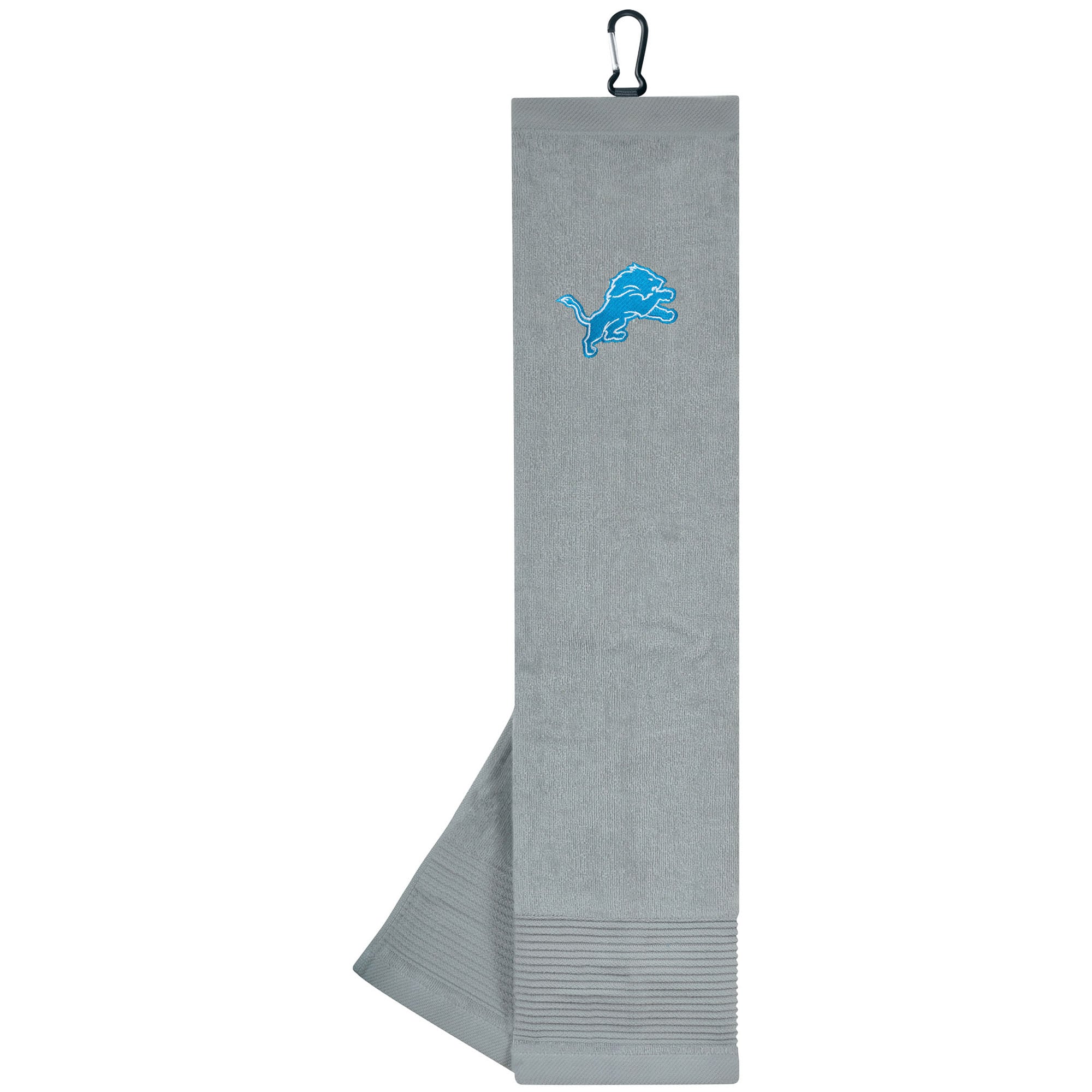 Serviette de toilette Detroit Lions 16" x 24" à trois volets (face et club)