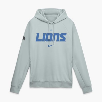 Sudadera con capucha Nike Rivalries Dri-FIT Primary del Detroit Lions - Hombre