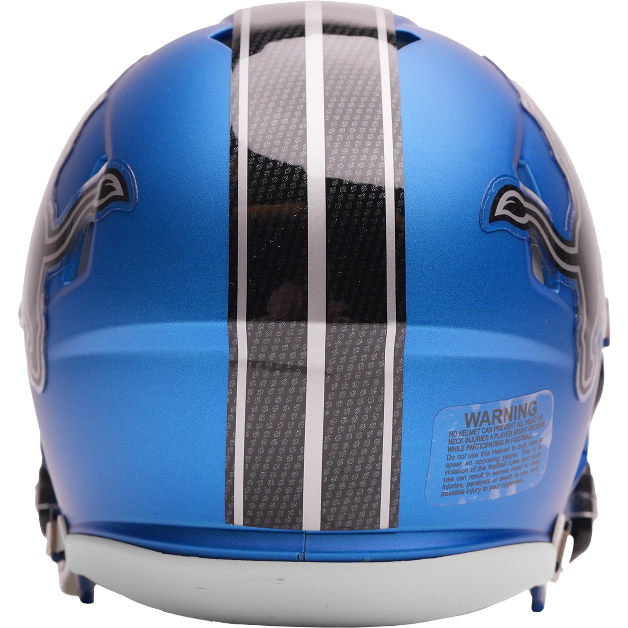 Casque miniature de vitesse de la collection Riddell 2026 Rivalries des Lions de Détroit