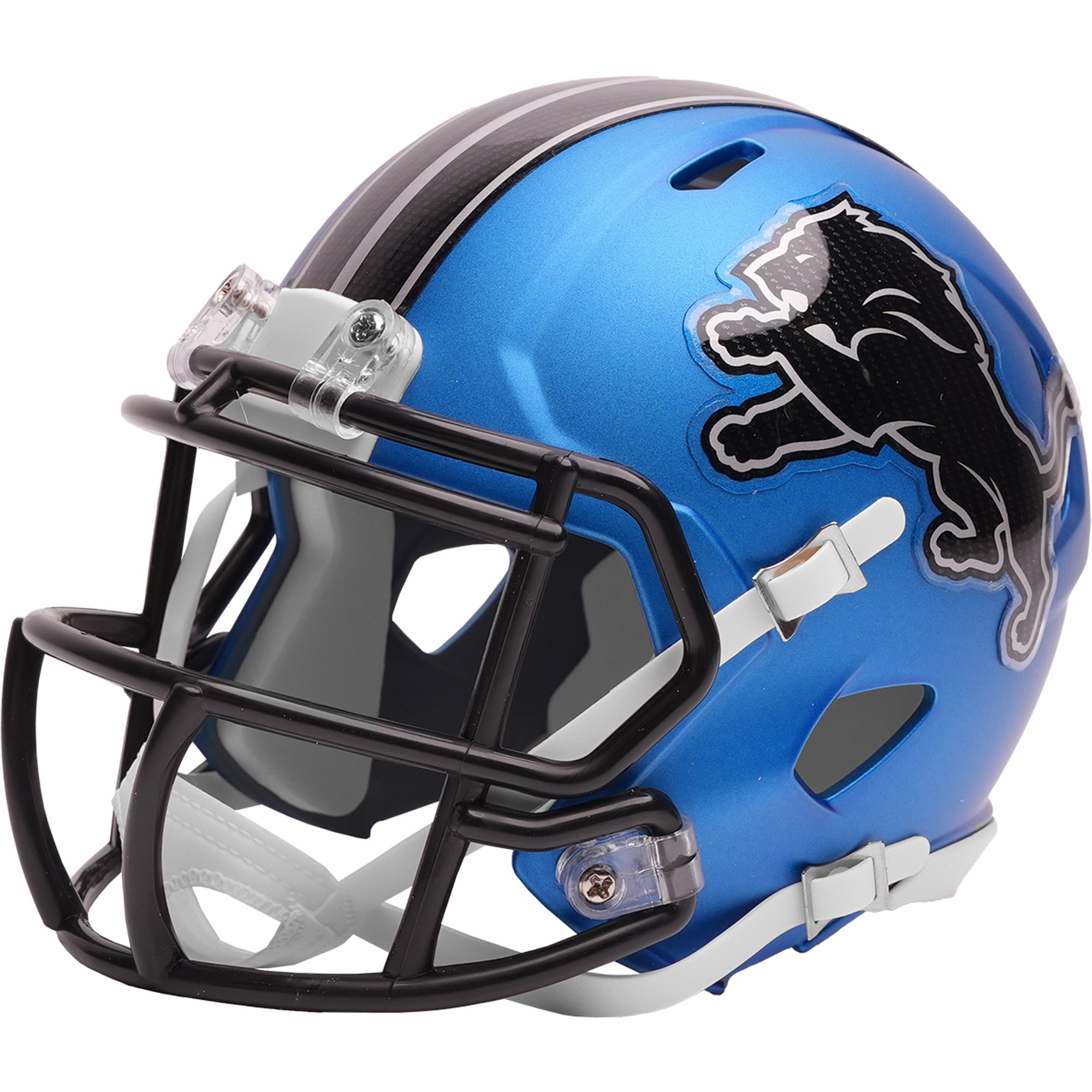 Casque miniature de vitesse de la collection Riddell 2026 Rivalries des Lions de Détroit