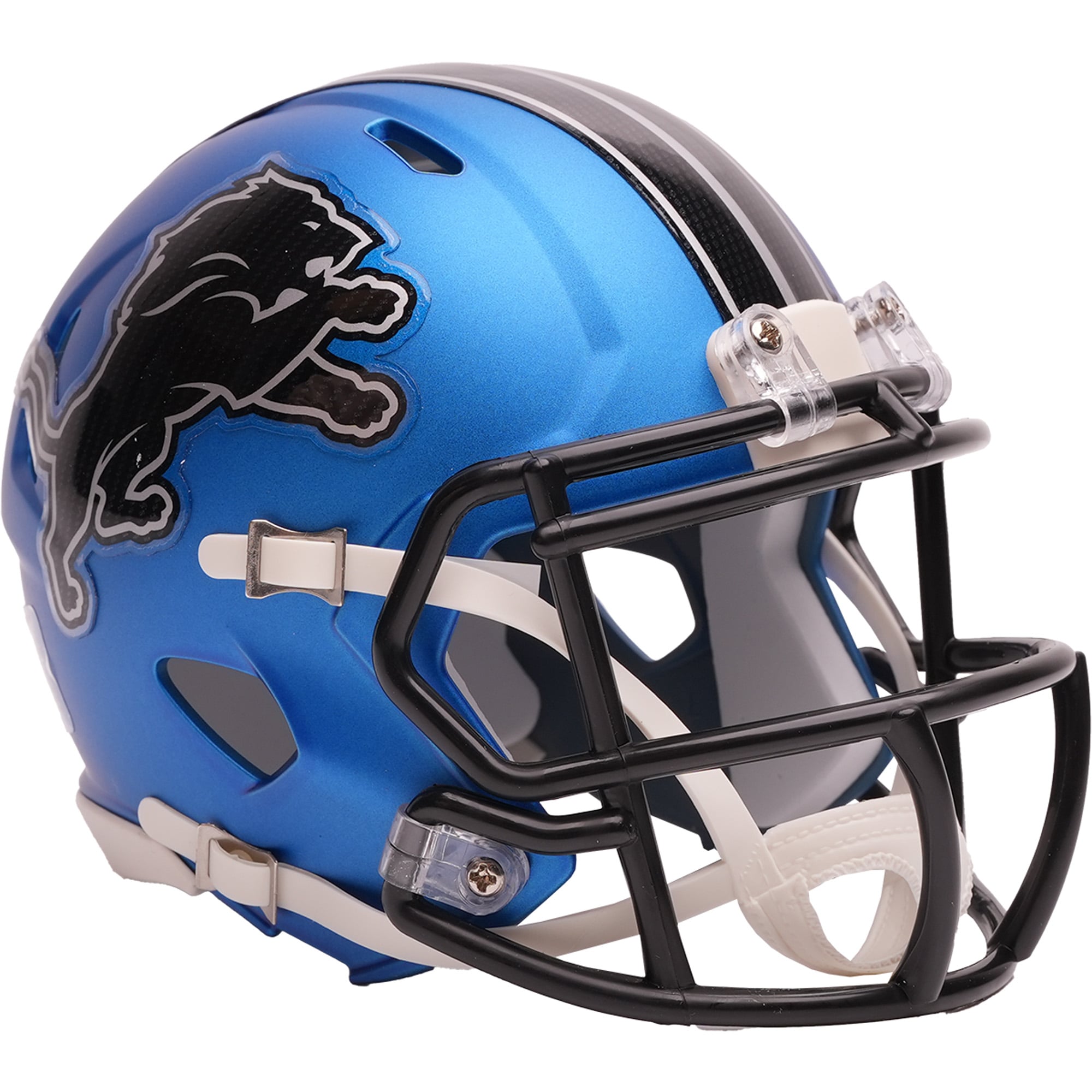 Casque miniature de vitesse de la collection Riddell 2026 Rivalries des Lions de Détroit