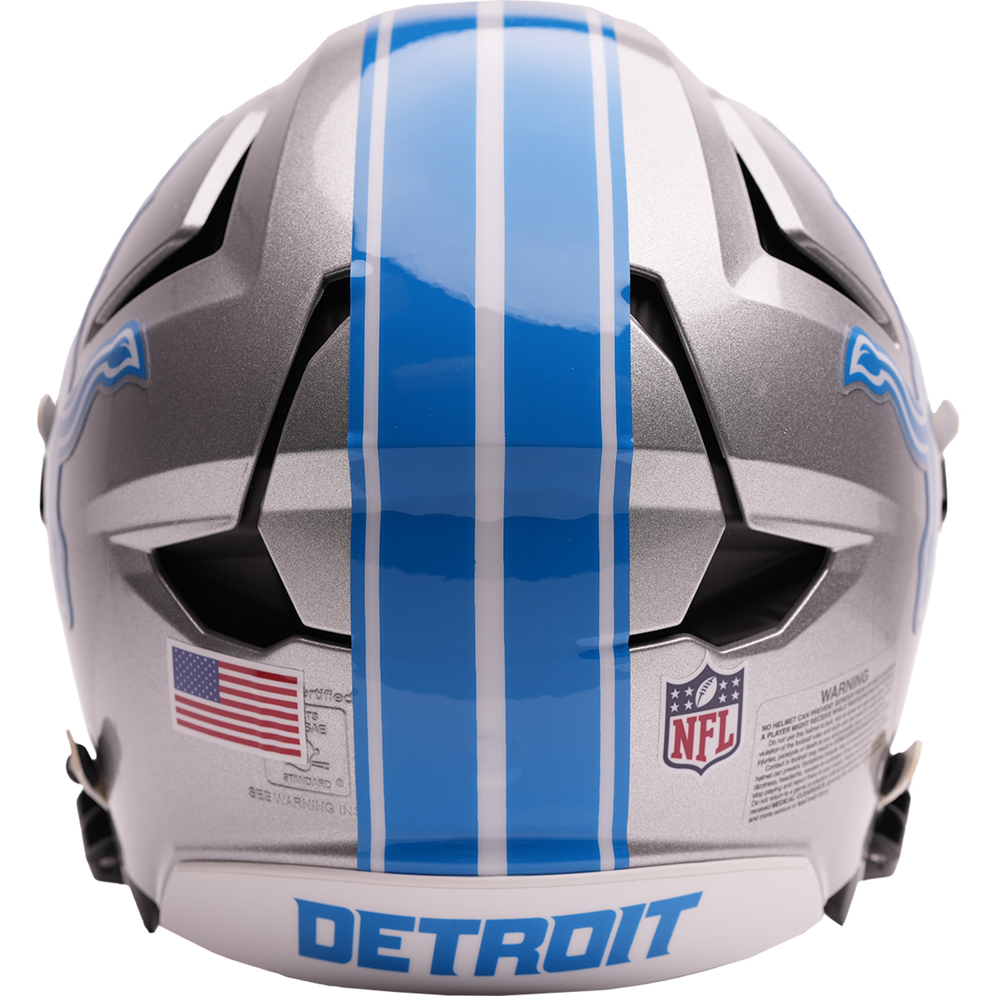 Casque authentique Riddell Axiom des Lions de Détroit