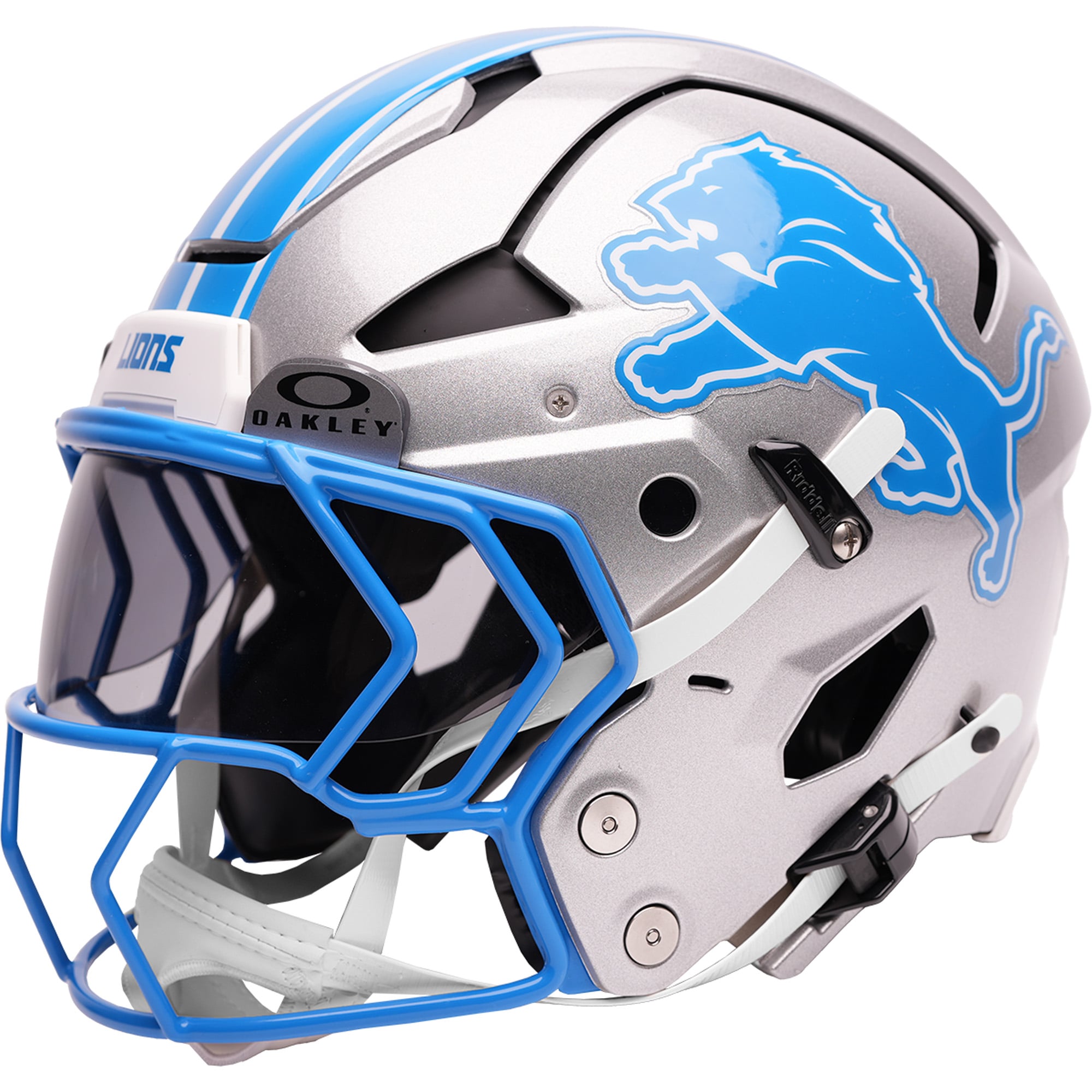 Casque authentique Riddell Axiom des Lions de Détroit