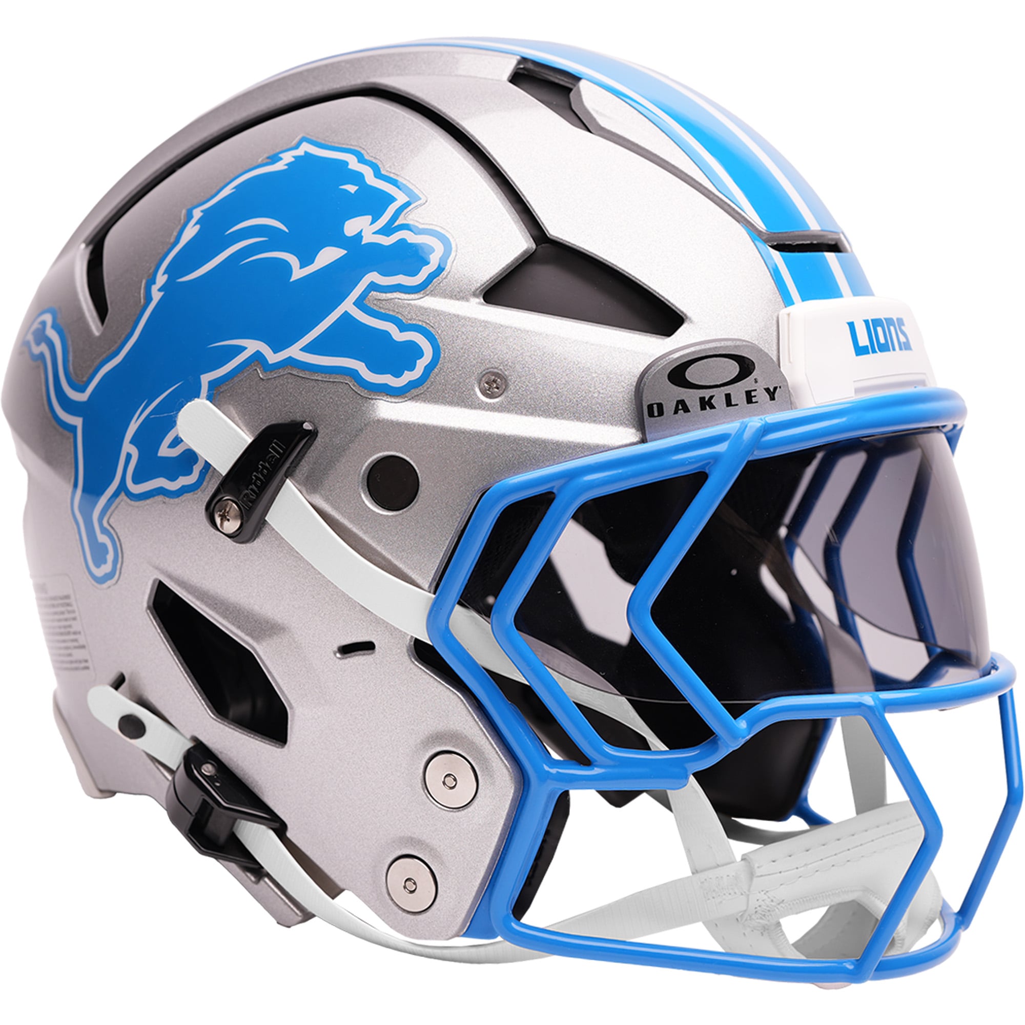 Casque authentique Riddell Axiom des Lions de Détroit