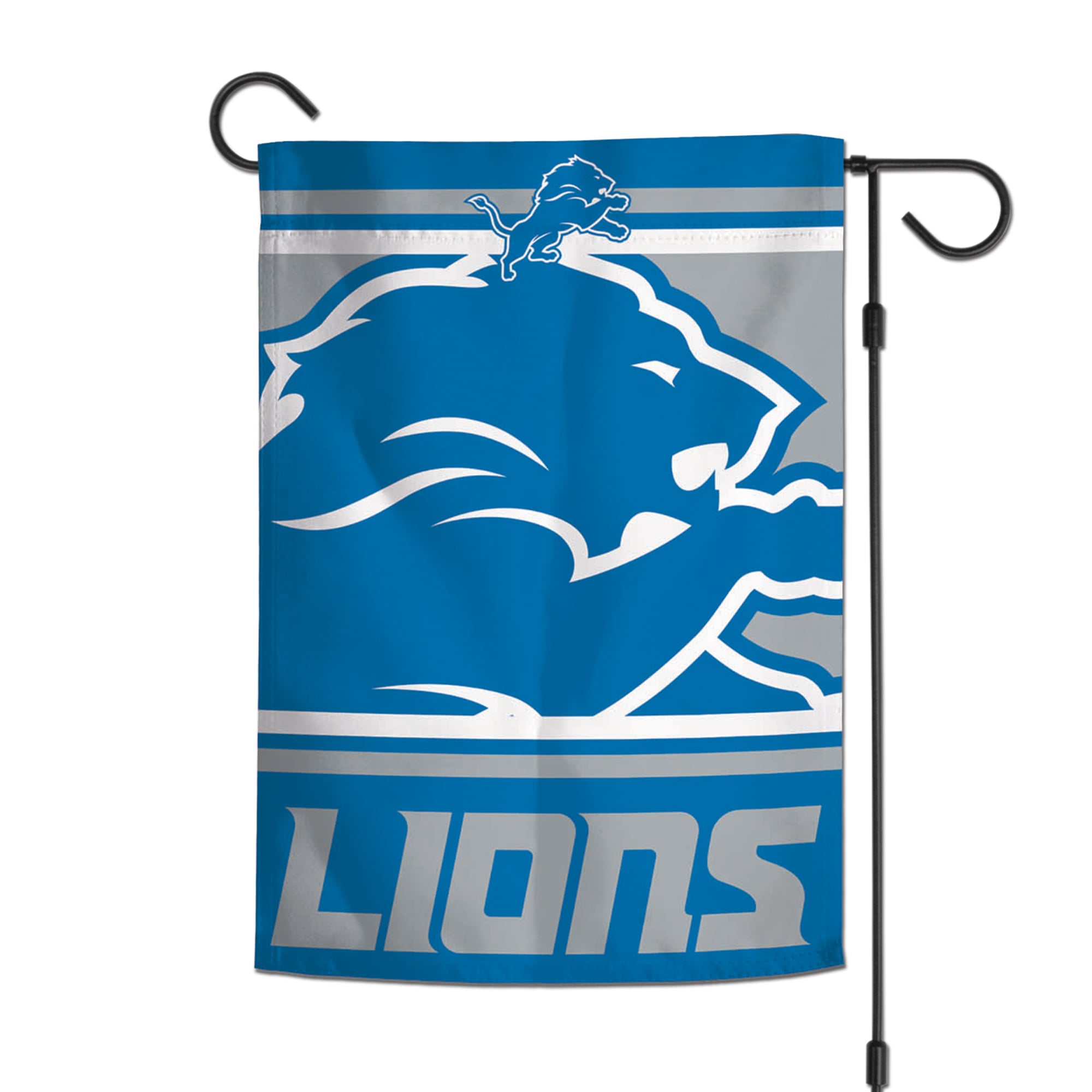 Drapeau de jardin Detroit Lions WinCraft double face 12'' x 18''