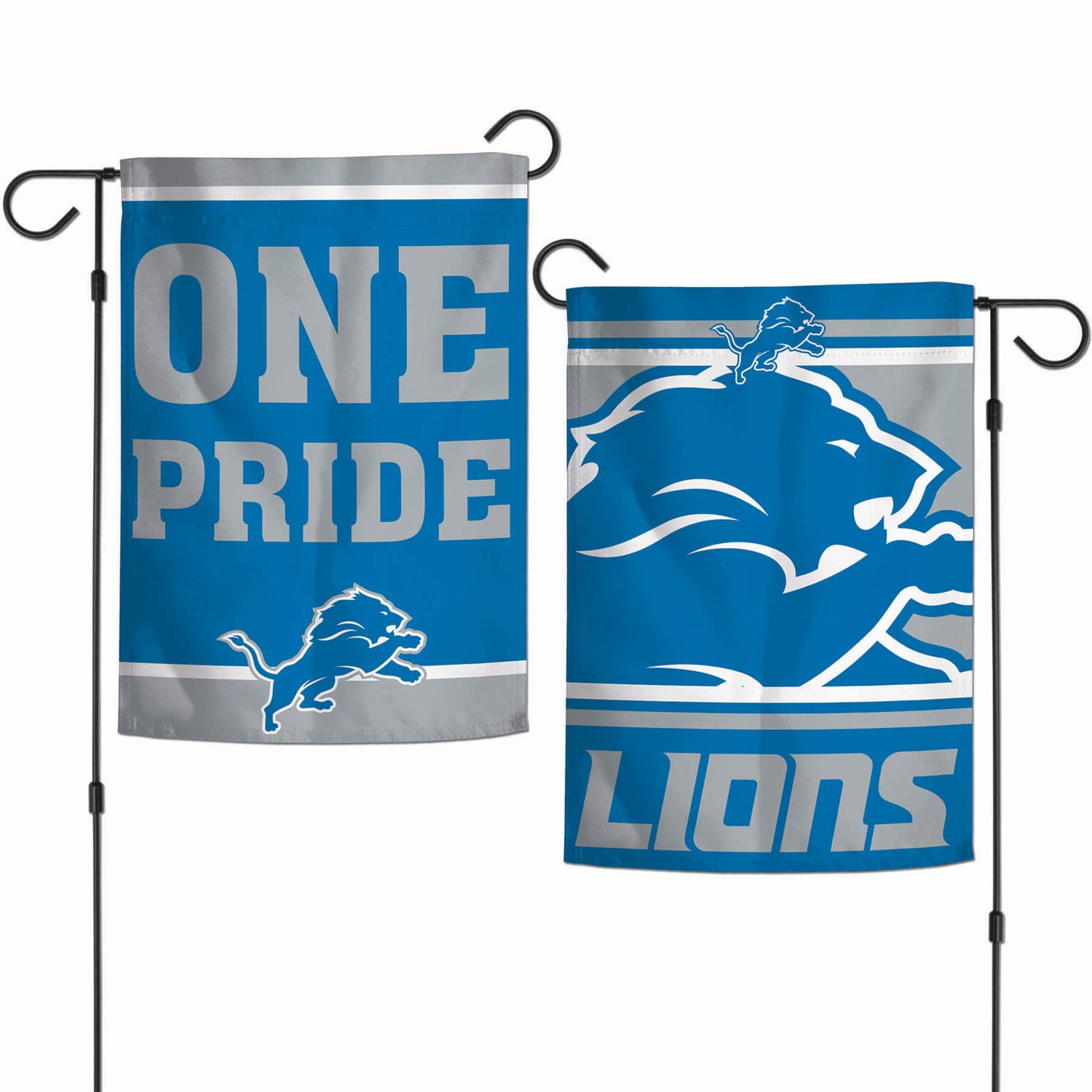 Drapeau de jardin Detroit Lions WinCraft double face 12'' x 18''