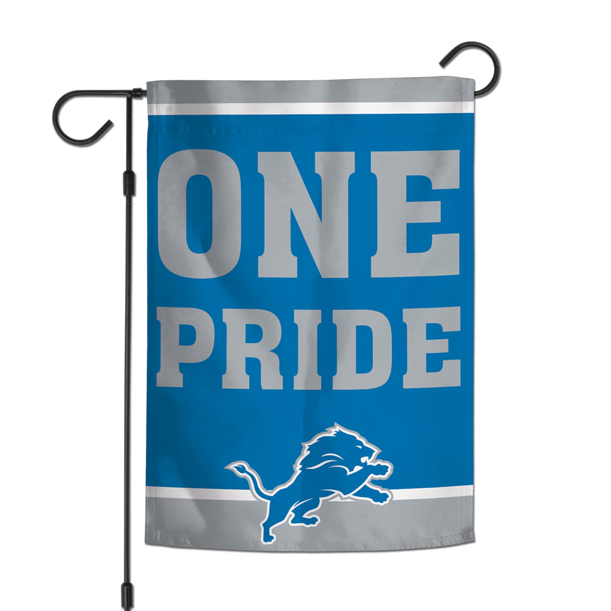 Drapeau de jardin Detroit Lions WinCraft double face 12'' x 18''