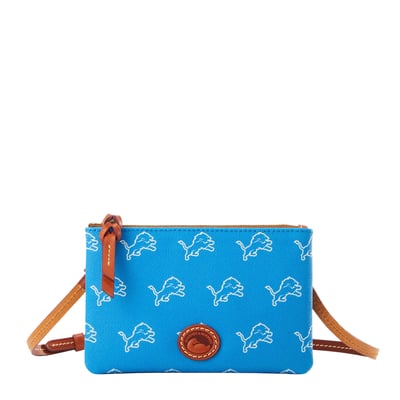  Detroit Lions Dooney & Bourke Top Zip Crossbody Bag