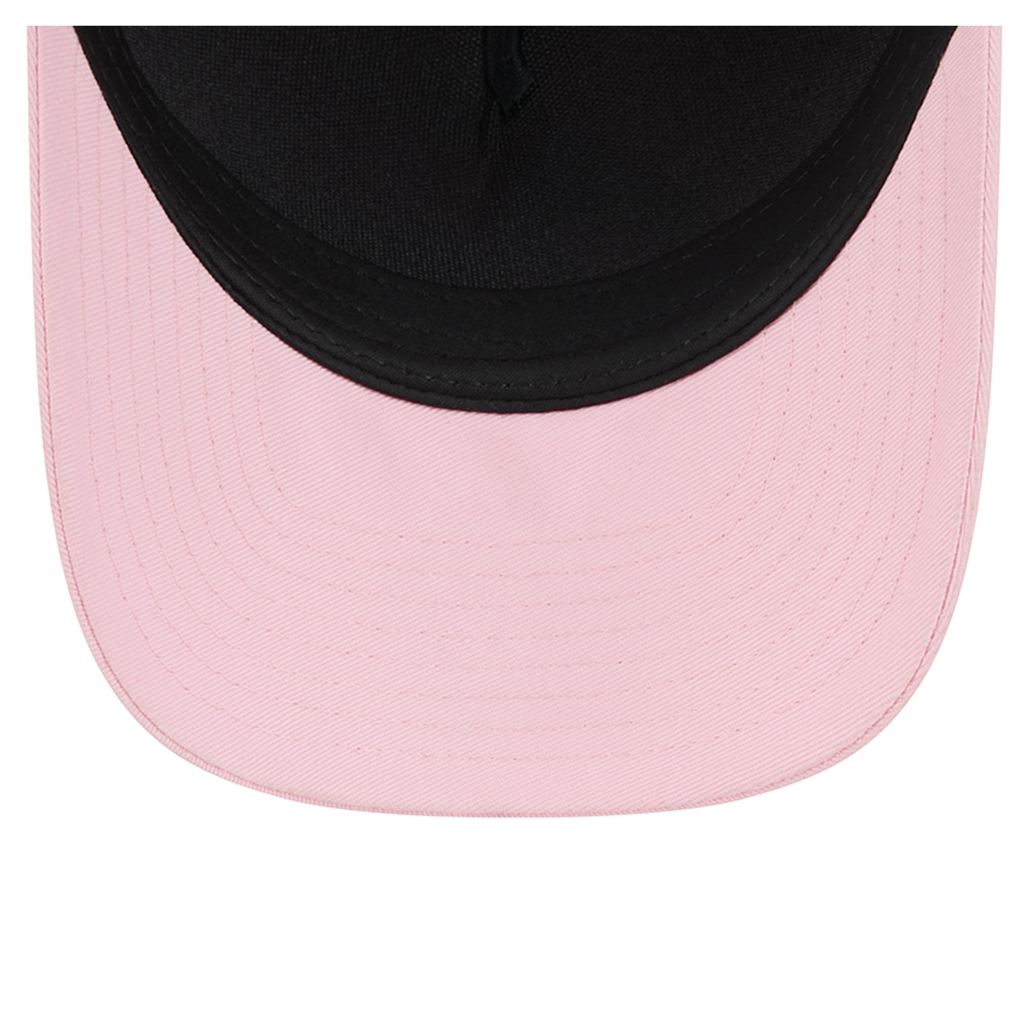 Casquette ajustable New Era rose Detroit Lions Throwback Glitz A-Frame 9FORTY pour filles