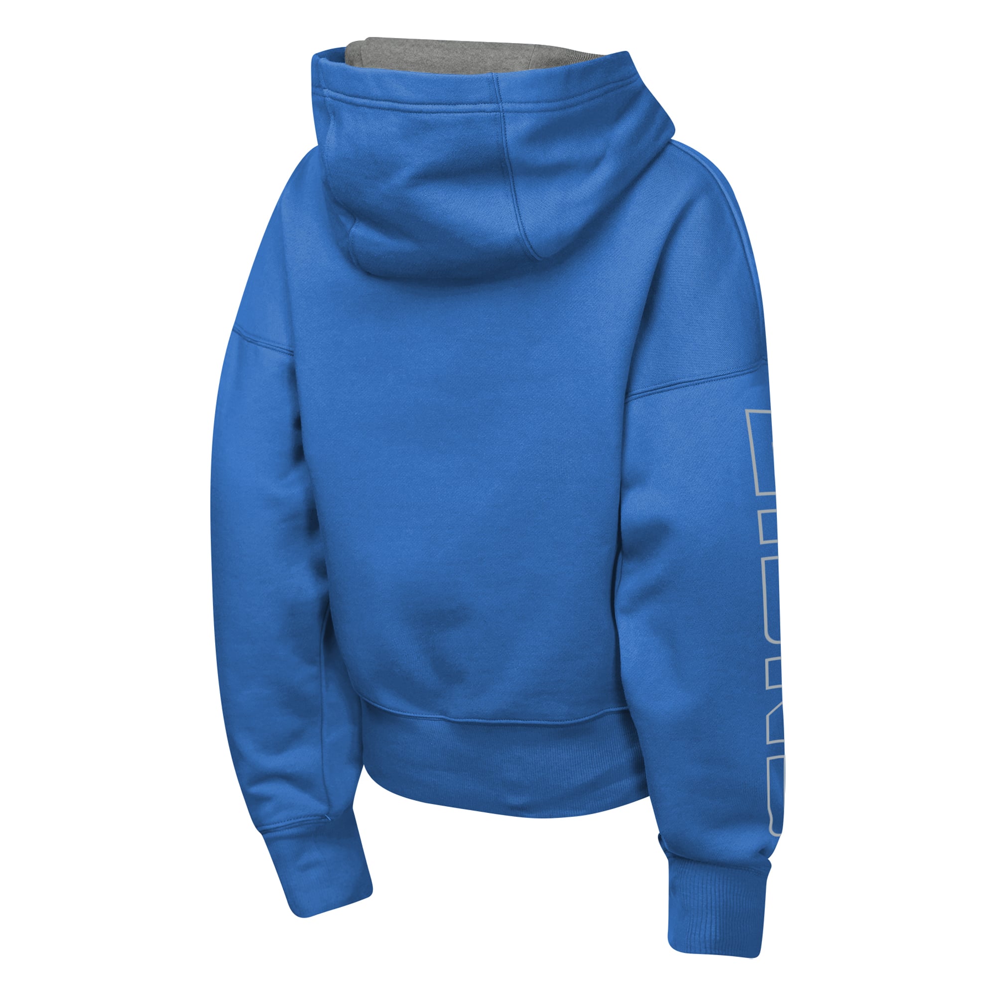 Sweat à capuche Outerstuff bleu Detroit Lions Miss Tailgate pour filles