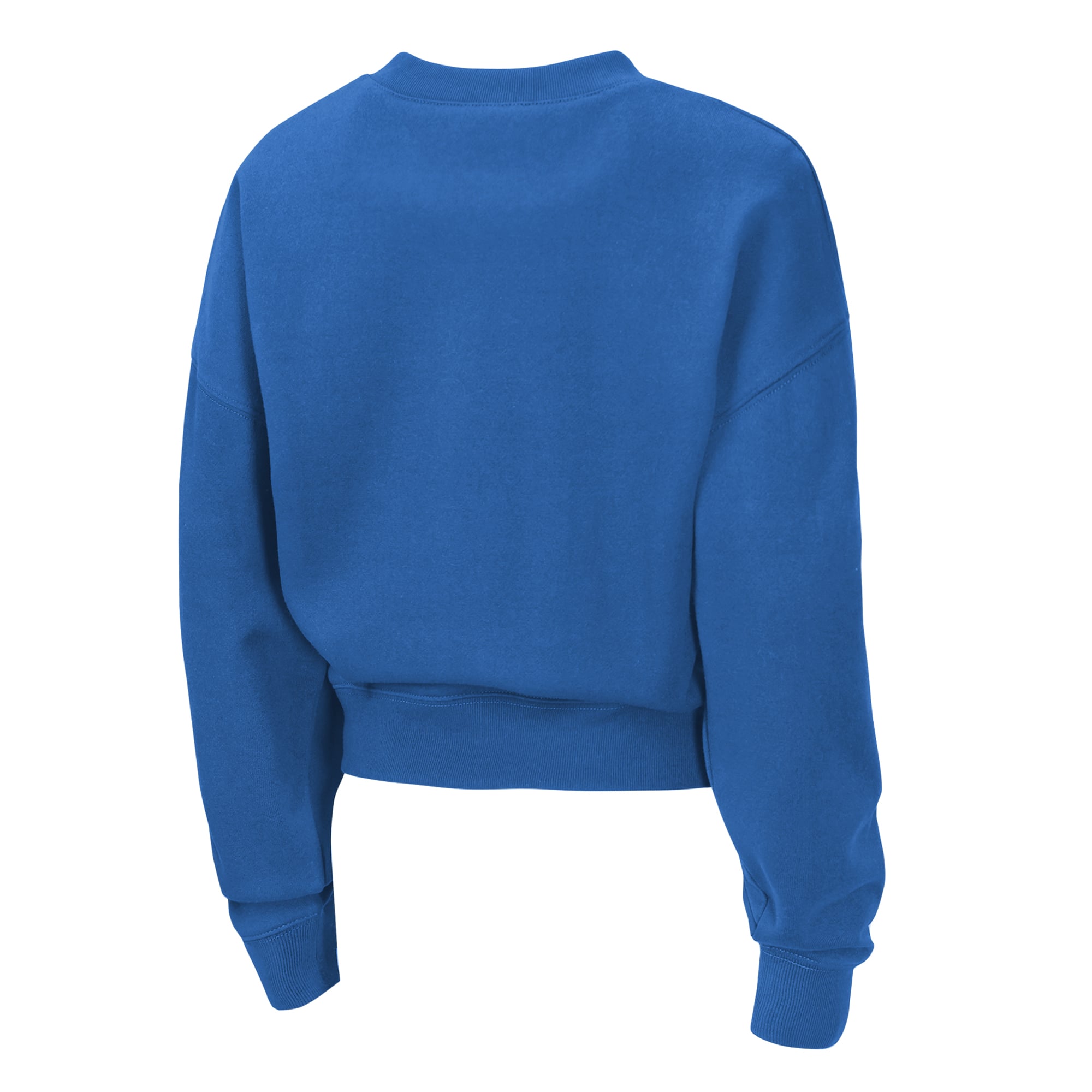 Ensemble sweat-shirt à col en V et short polaire bleu Detroit Lions Red Zone pour jeunes filles de la marque Erin Andrews
