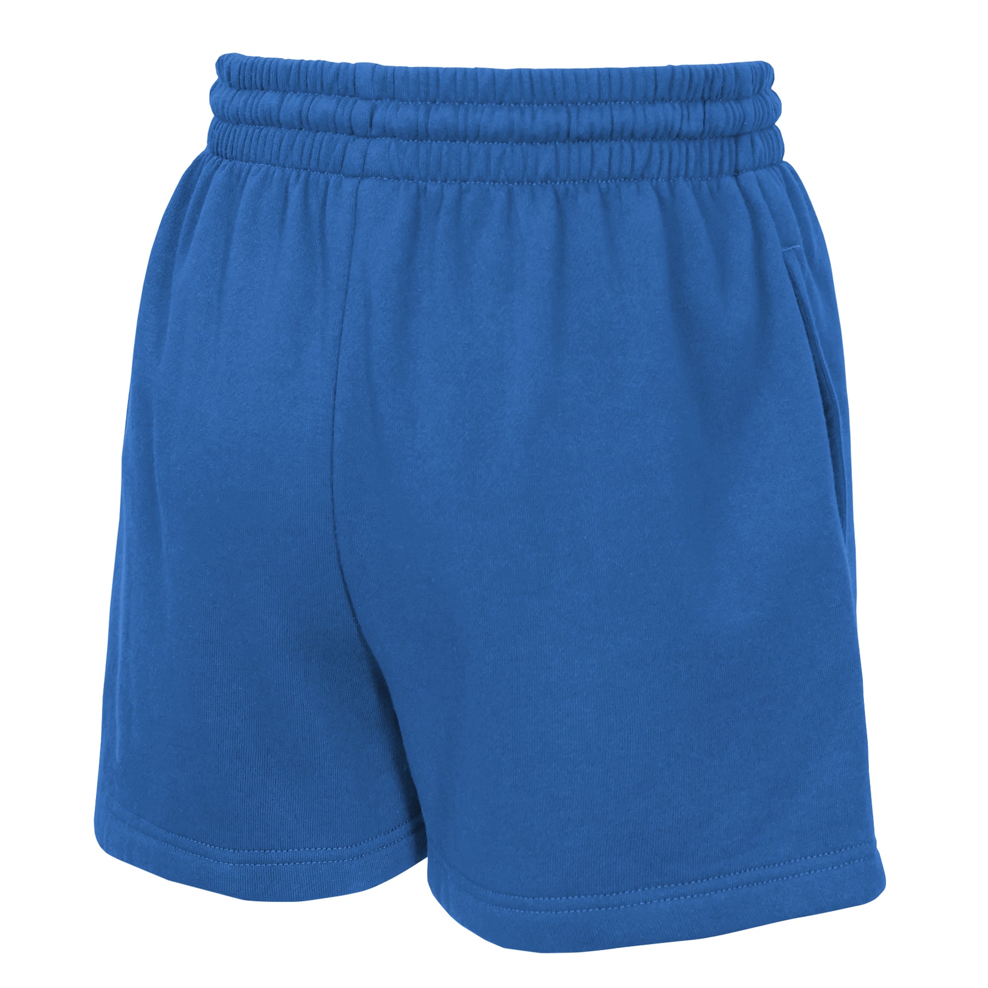 Ensemble sweat-shirt à col en V et short polaire bleu Detroit Lions Red Zone pour jeunes filles de la marque Erin Andrews