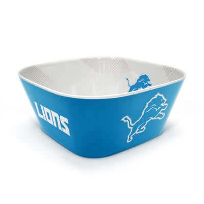 Detroit Lions IDNA Large Party Bowl
