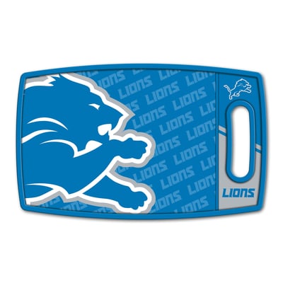 Detroit Lions IDNA Logo Series Cutting Board