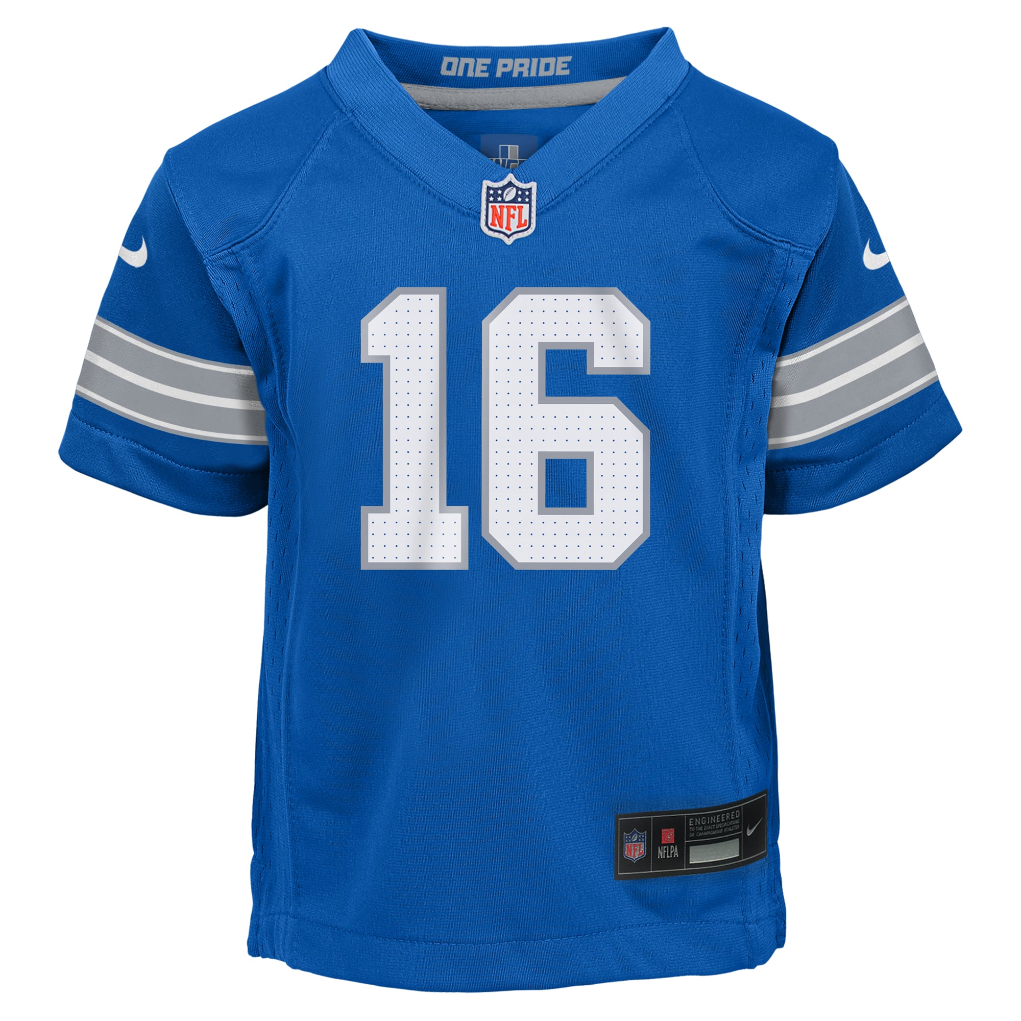 Infant Nike Jared Goff Blue Detroit Lions Team Game Jersey
