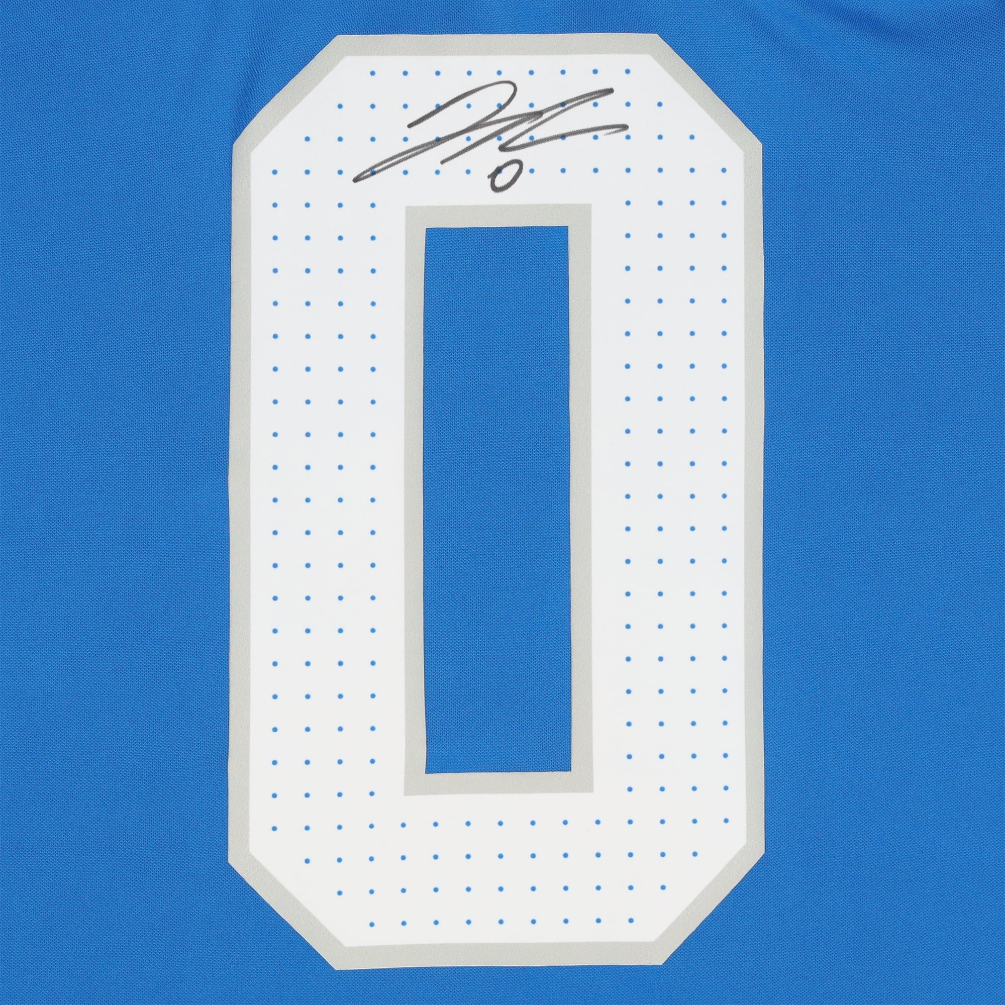Jahmyr Gibbs Detroit Lions Autographed Blue Nike Vapor F.U.S.E. Limited Jersey