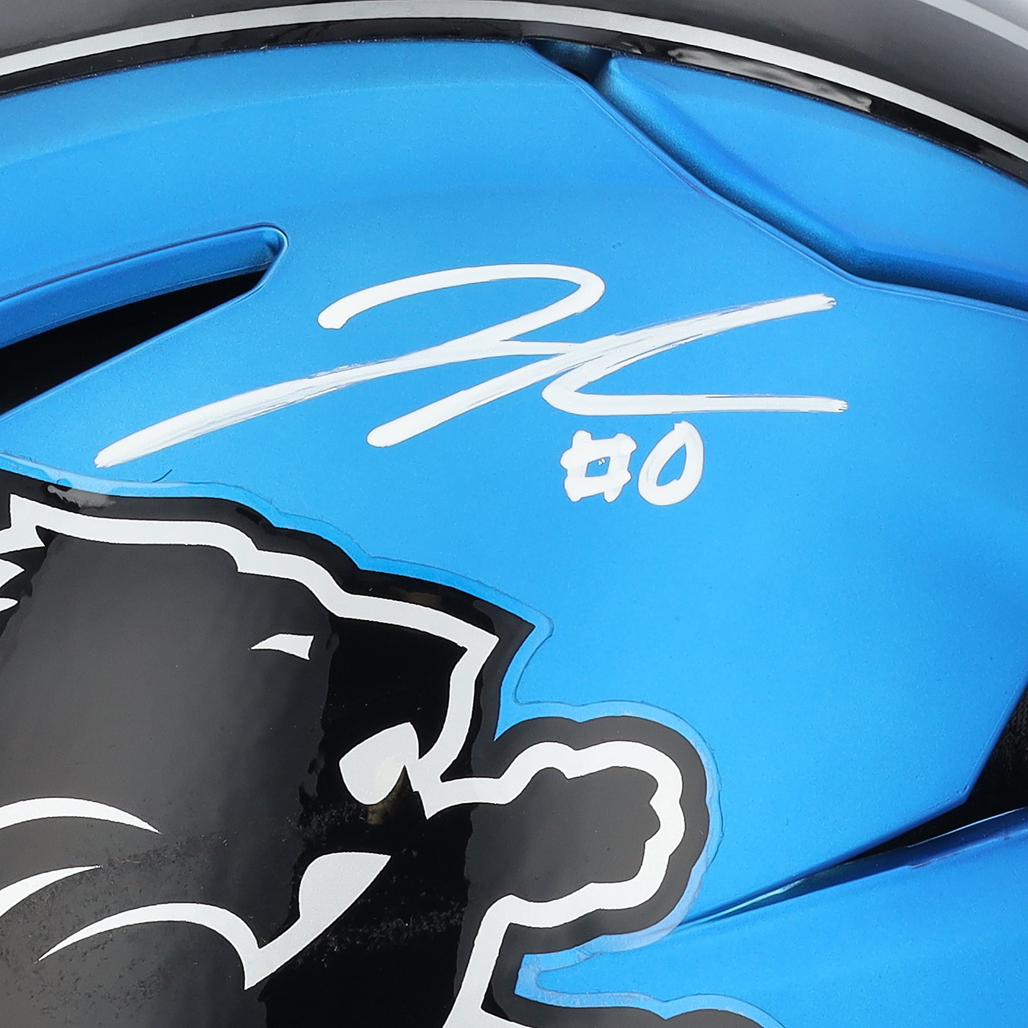 Casque Riddell Alternate Speed ​​Flex Authentic autographié par Jahmyr Gibbs des Lions de Detroit