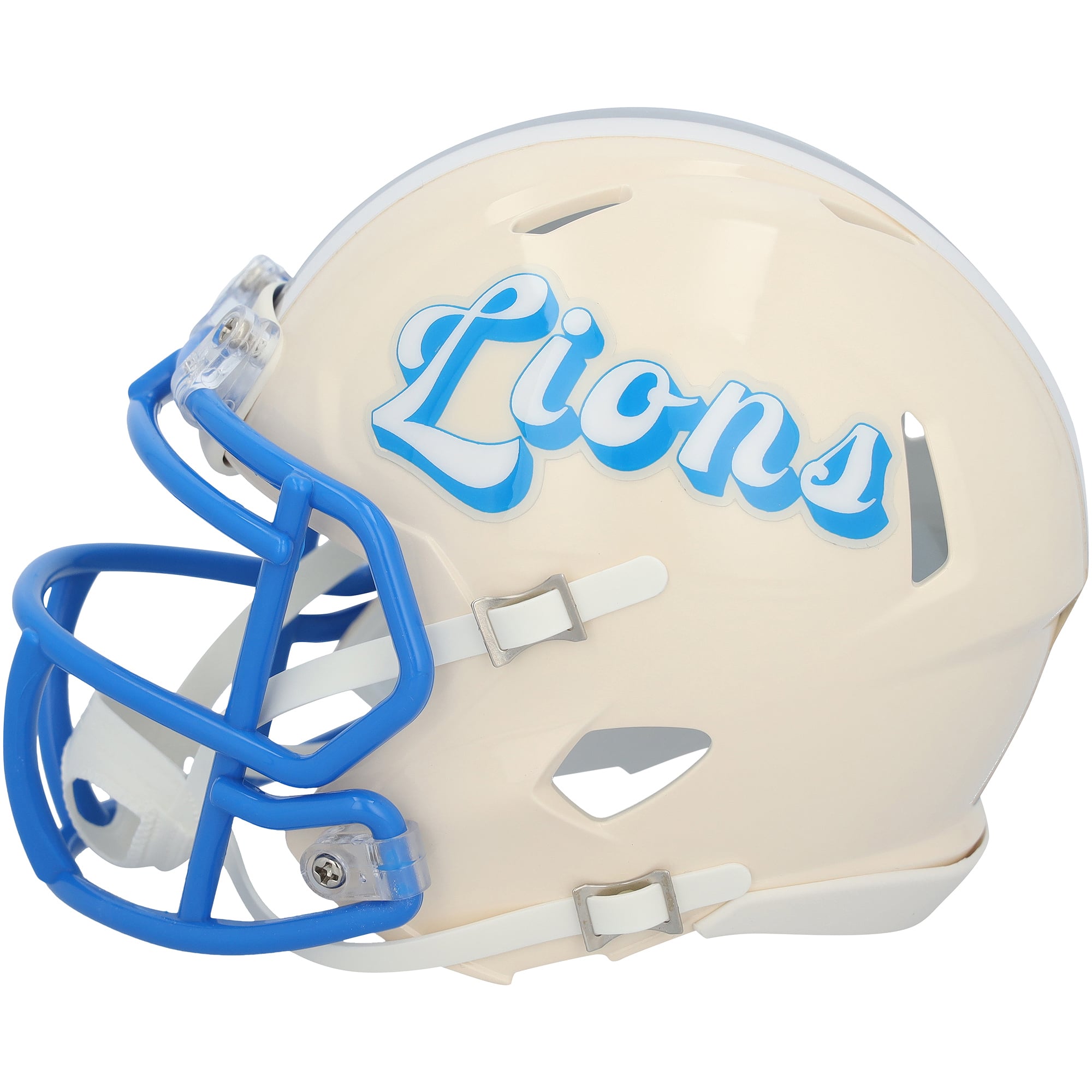 Jahmyr Gibbs Detroit Lions Autographed Riddell Retro Speed Mini Helmet