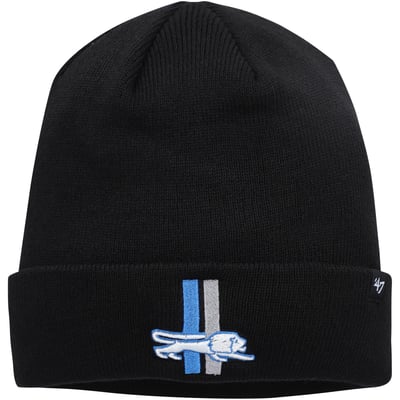 Detroit Lions '47 Cuffed Knit Hat - Black