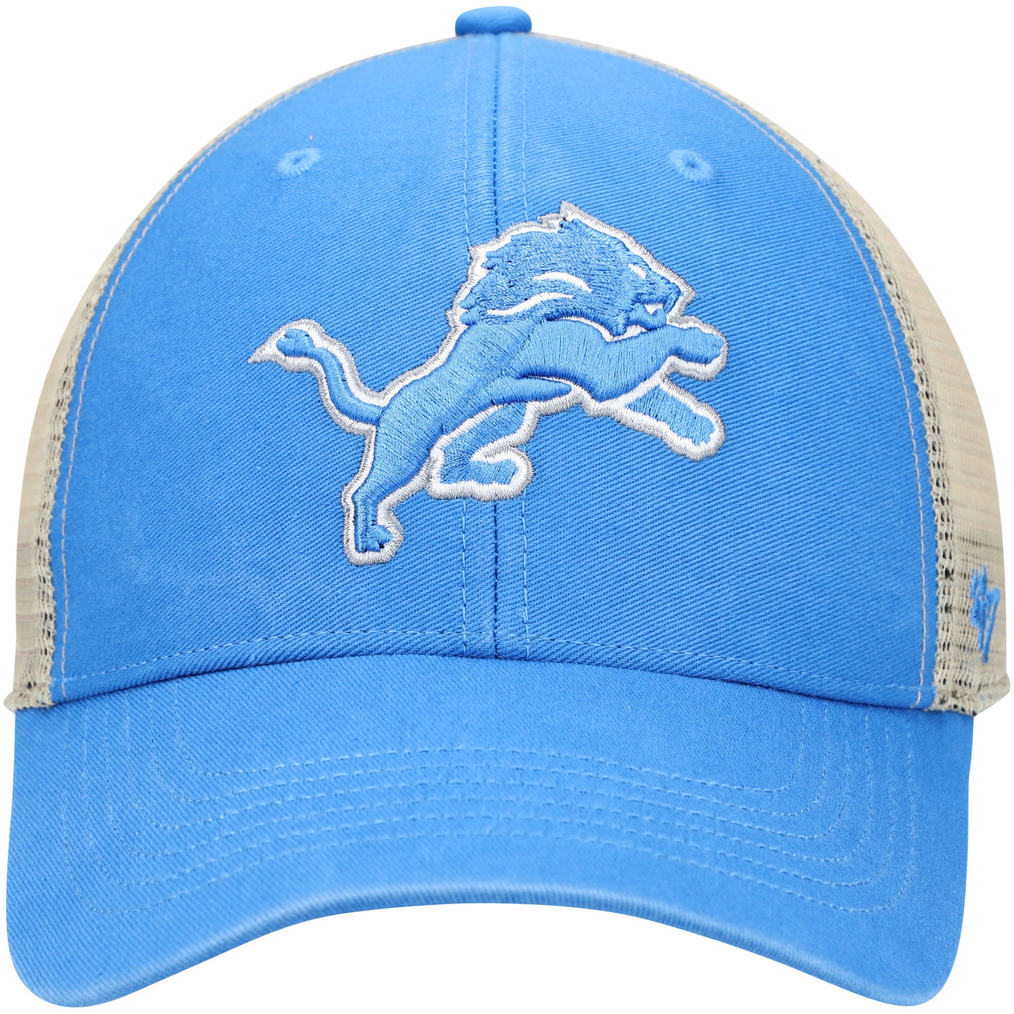 Casquette '47 Blue Detroit Lions Flagship MVP Snapback pour homme