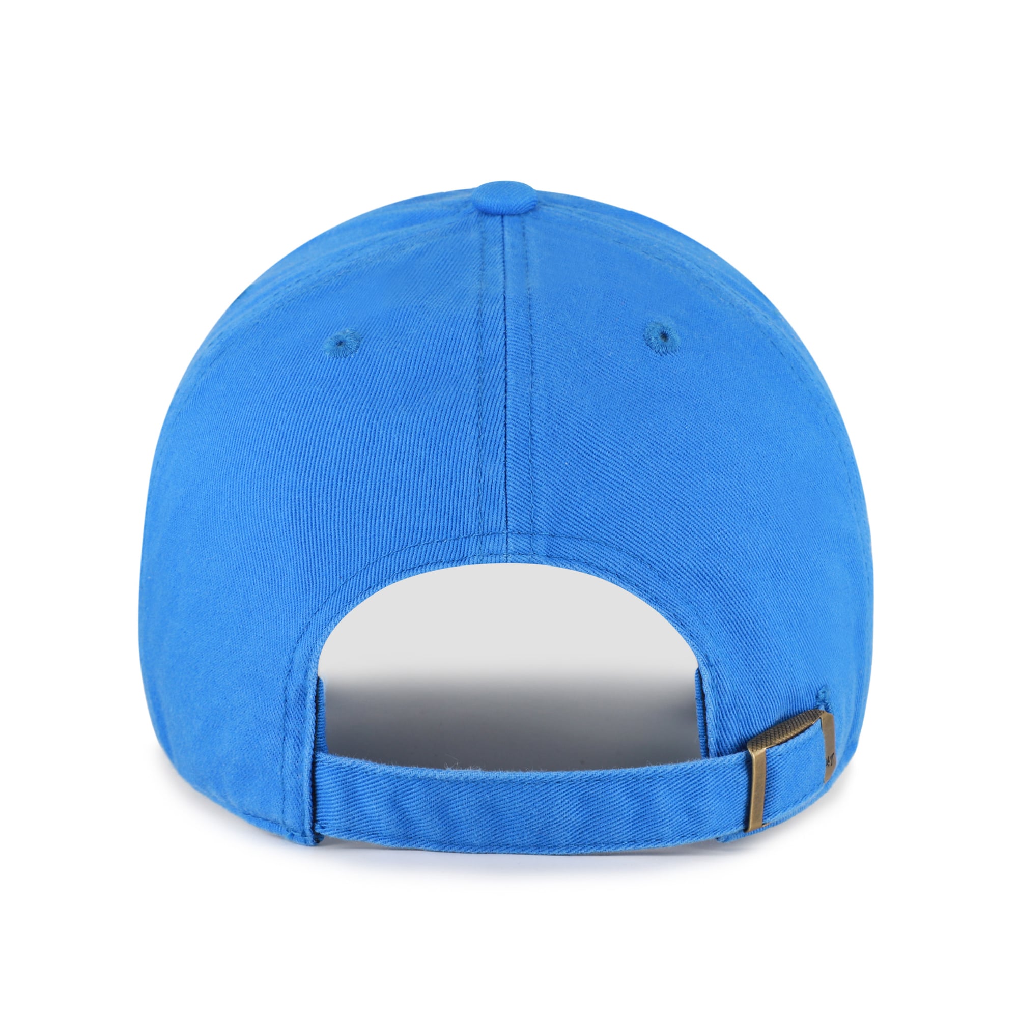Men's '47 Blue Detroit Lions Throwback Graphic Clean Up Adjustable Hat