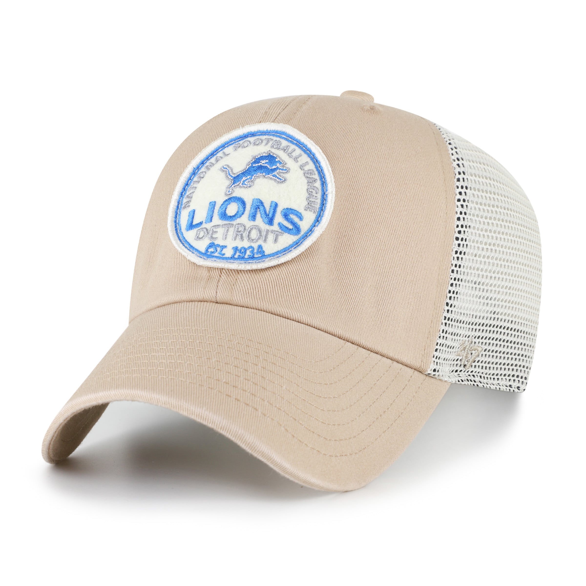 Casquette ajustable kaki '47 Detroit Lions Felton Clean Up pour homme