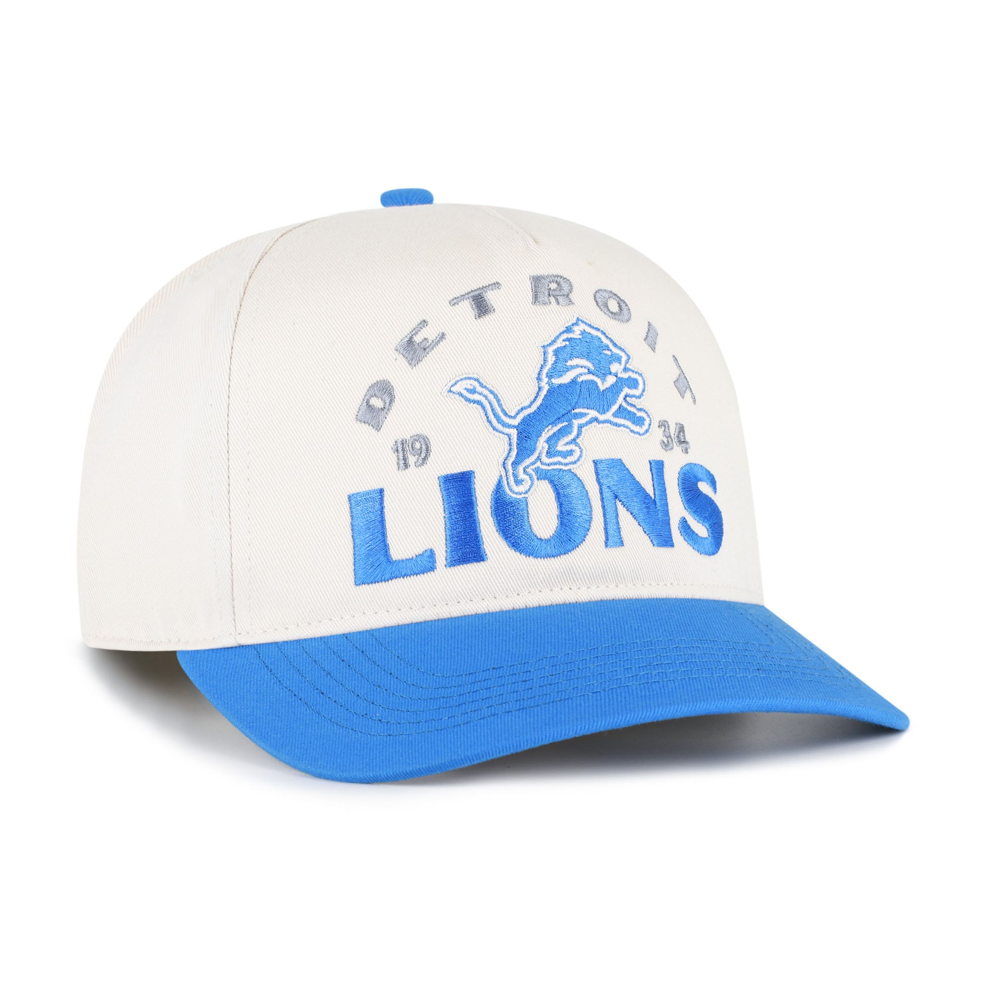 Men's '47 Natural Detroit Lions Arcitext Hitch Adjustable Hat