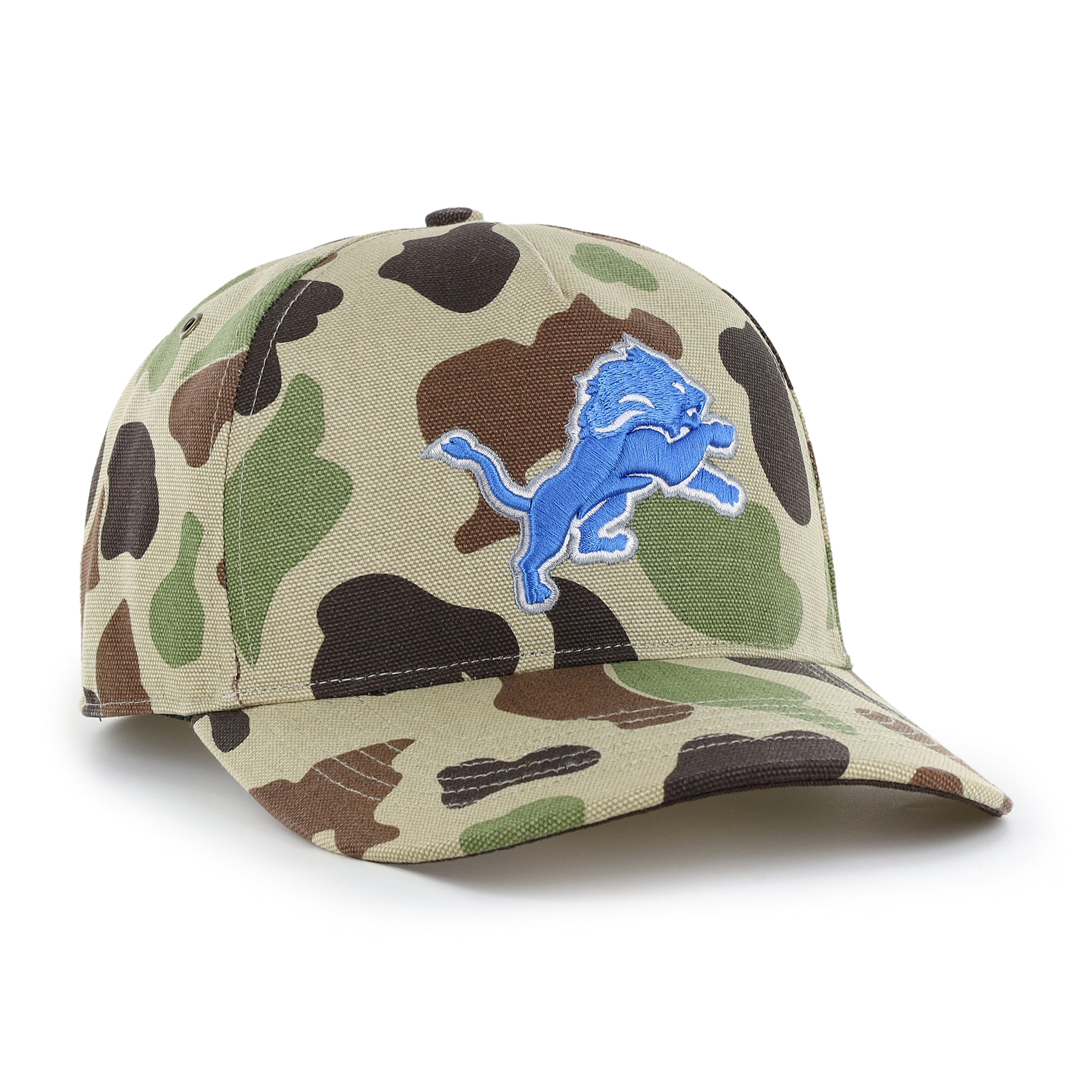 Casquette ajustable Carhartt x '47 Duck Camo Detroit Lions Hitch pour homme