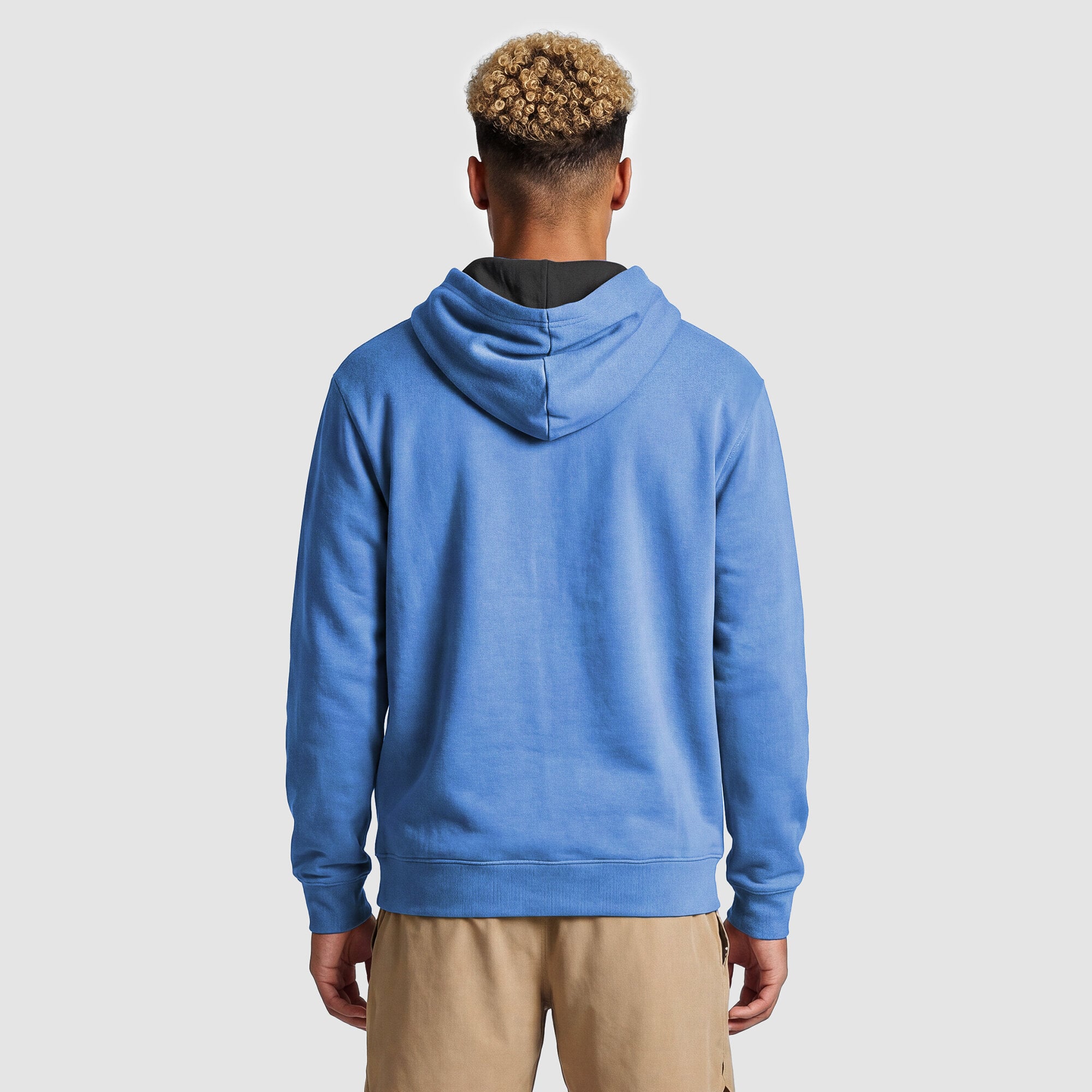 Men's Champion  Blue/Black Detroit Lions Full-Zip Hoodie