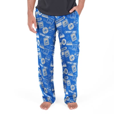 Detroit Lions Concepts Sport Grady Sleep Pants - Blue
