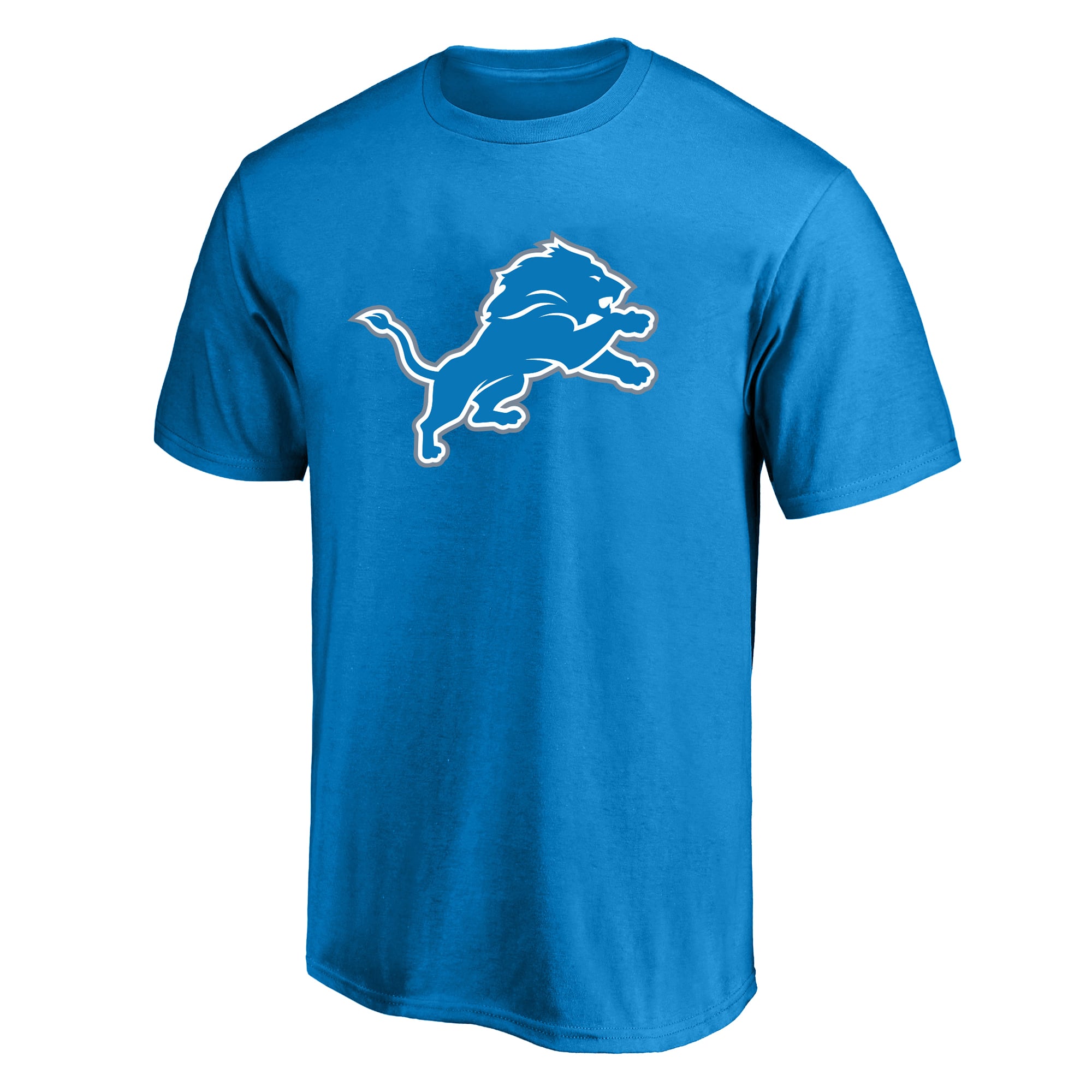 Men's Fanatics Aidan Hutchinson Blue Detroit Lions Big & Tall Player Name Number T-Shirt