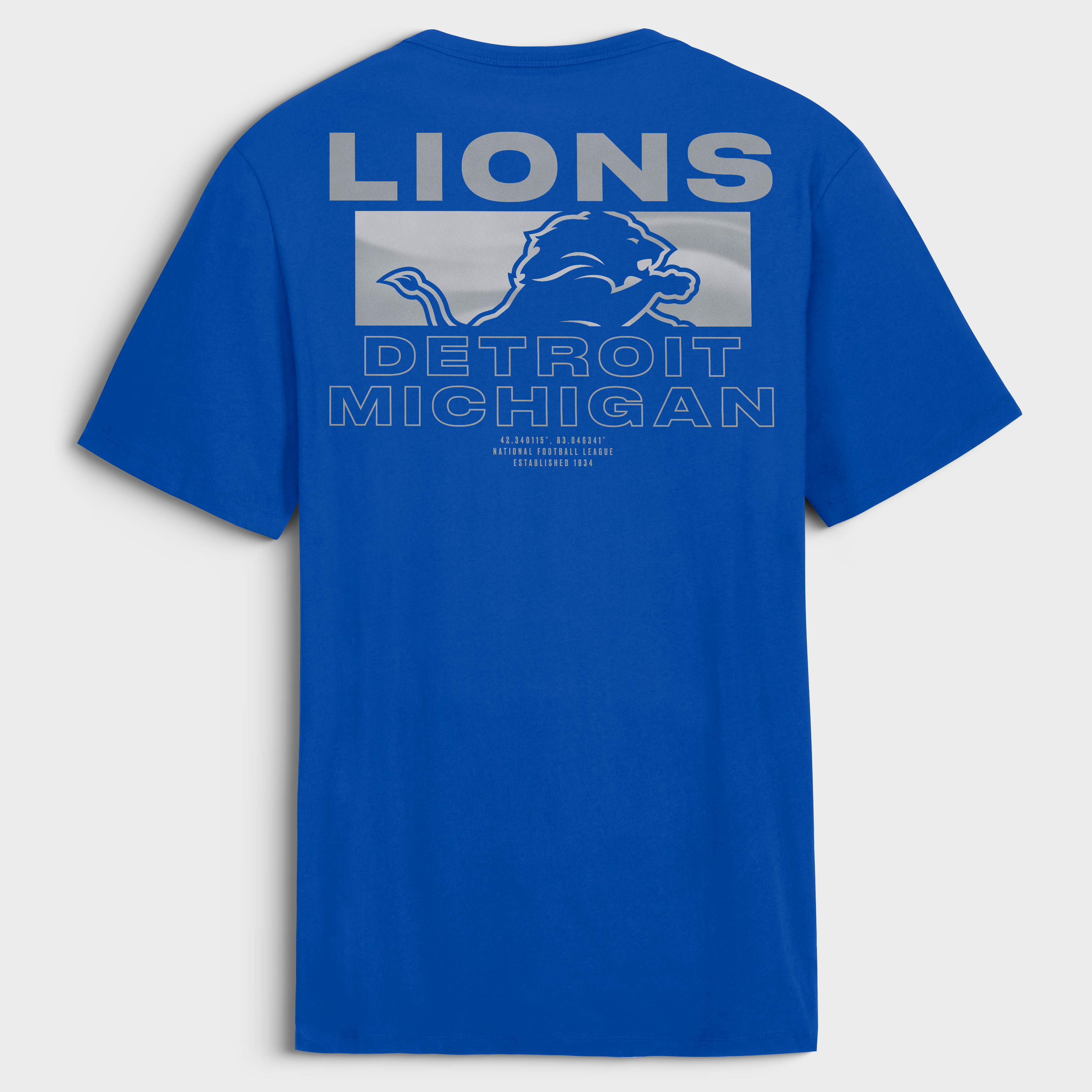 Men's Fanatics Tan Detroit Lions Throwback Legacy T-Shirt