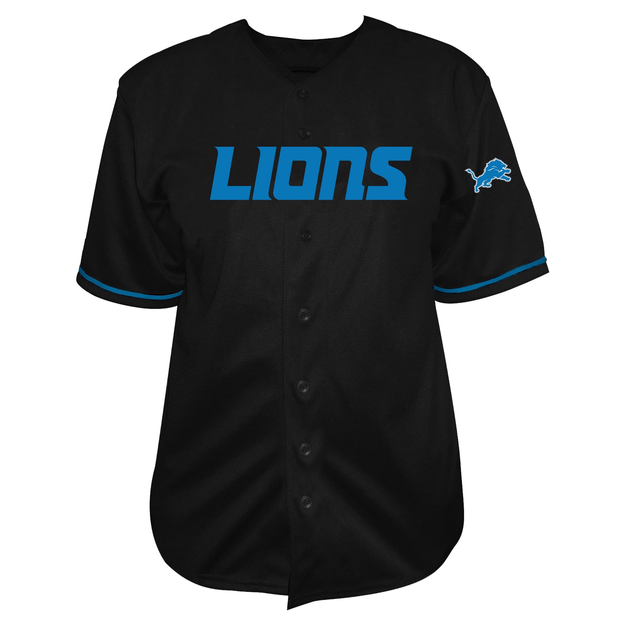Maillot de baseball à boutons pour homme Fanatics Jahmyr Gibbs Detroit Lions, grandes tailles