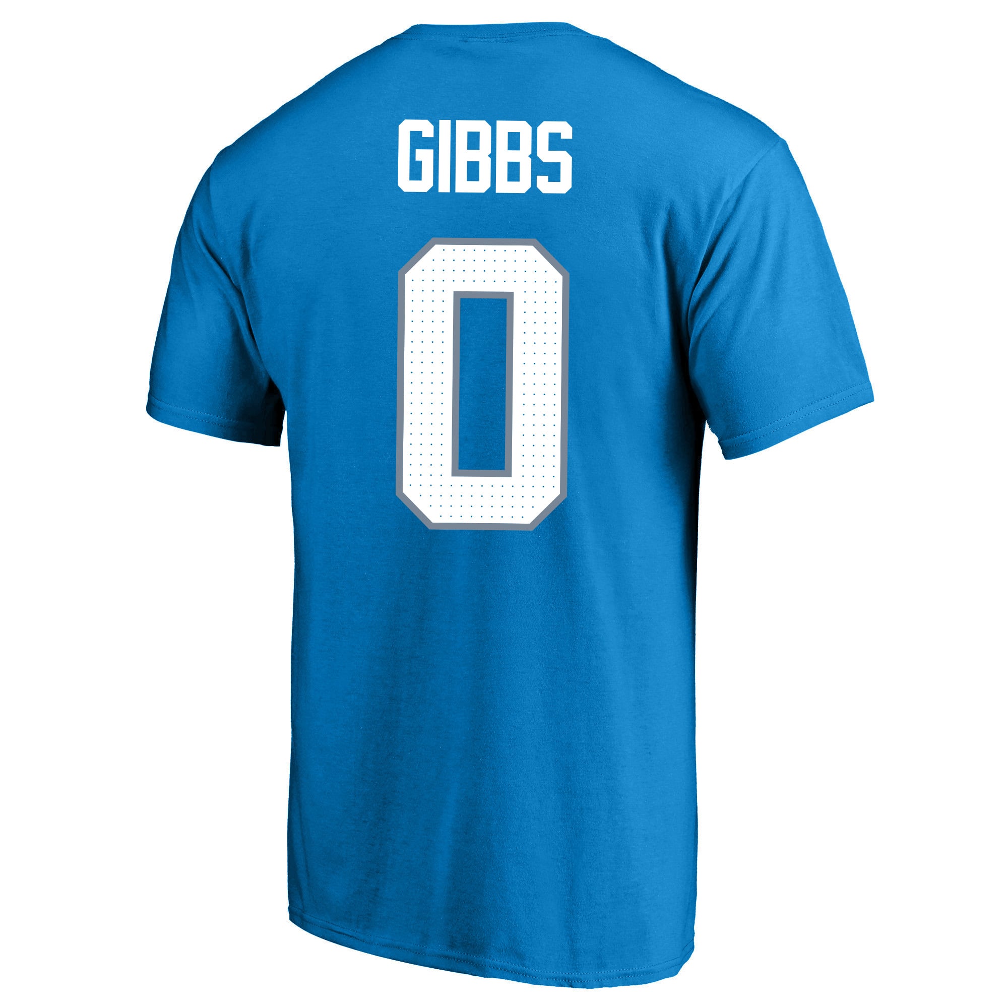 Men's Fanatics Jahmyr Gibbs Blue Detroit Lions Big & Tall Player Name Number T-Shirt