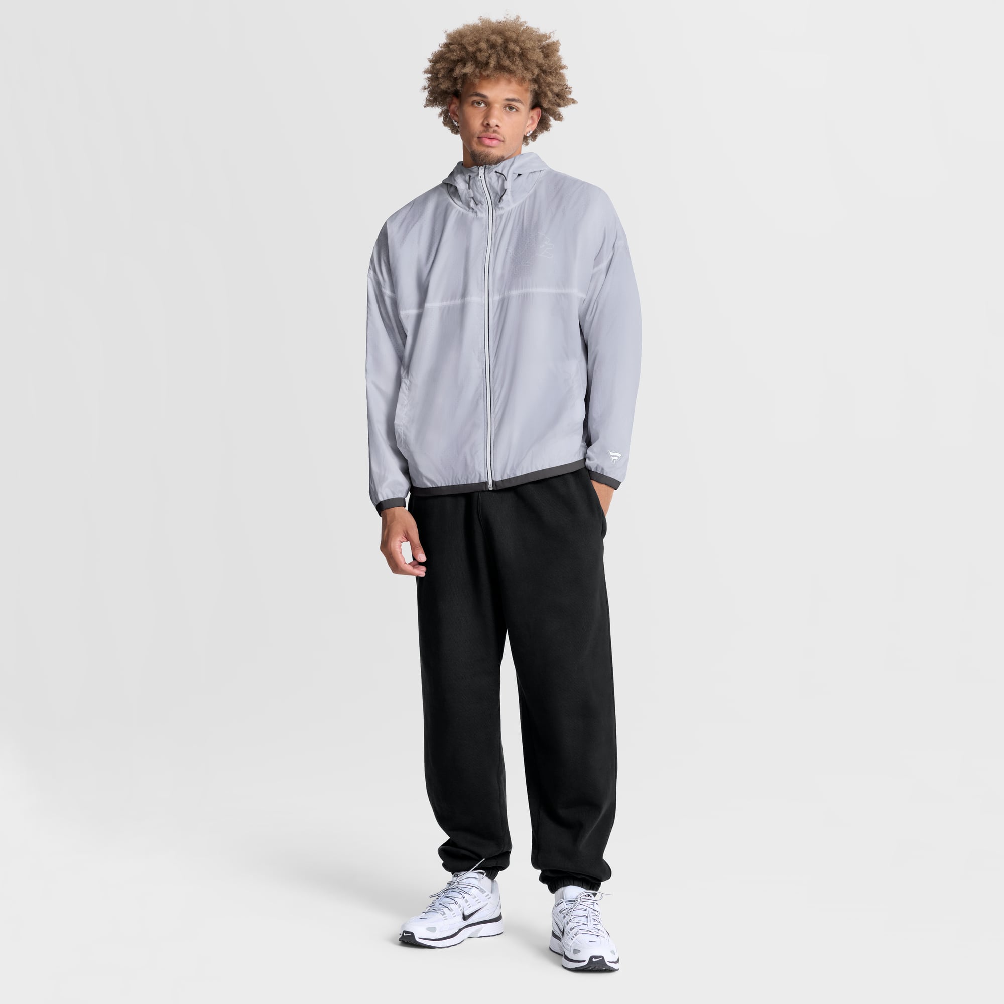 Doudoune zippée intégrale blanche Detroit Lions pour homme de la marque Fanatics