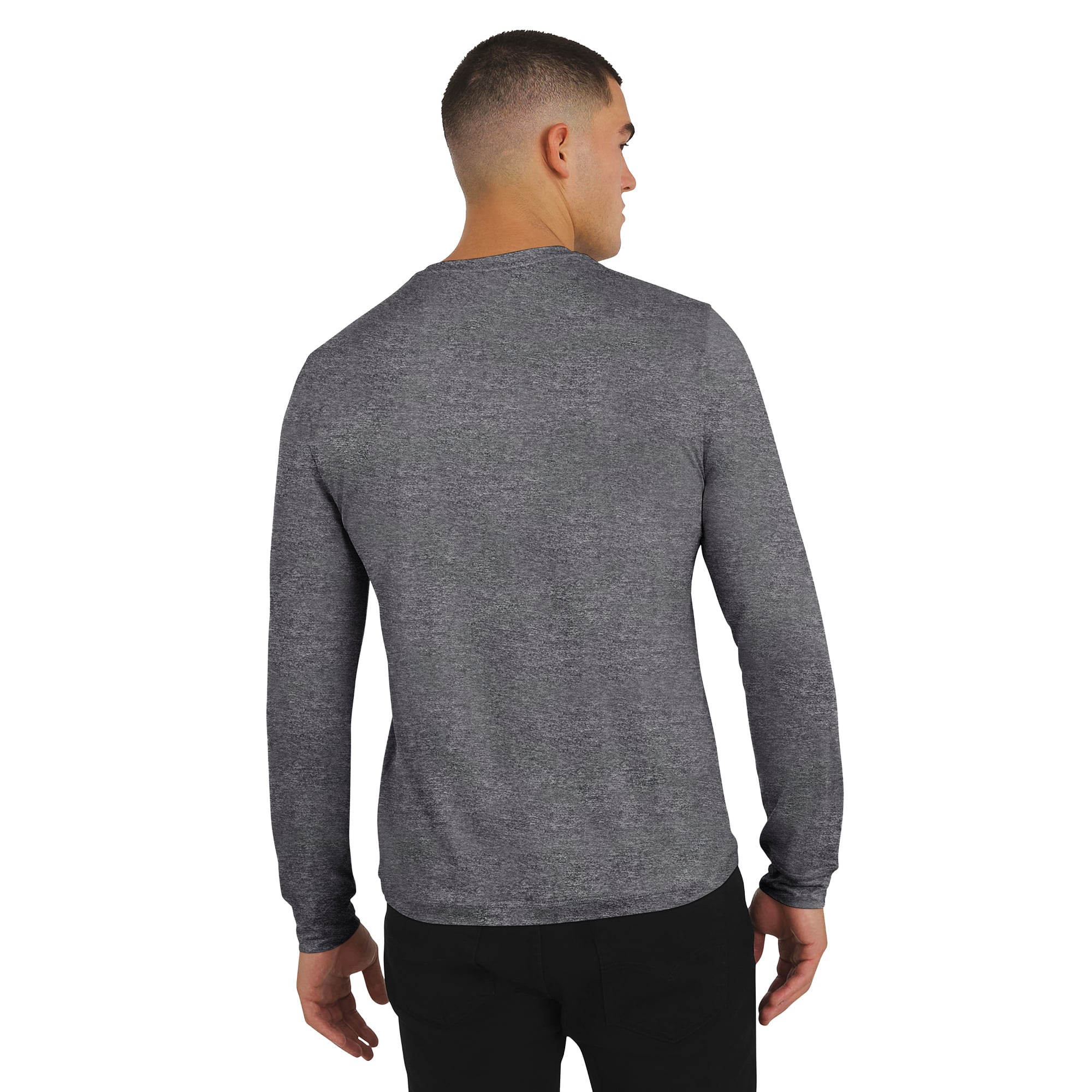 T-shirt à manches longues pour homme J. Palmer Charcoal Detroit Lions Four Down