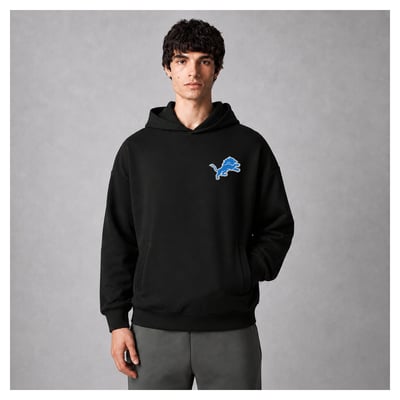 Detroit Lions Levelwear Unify Luxe Zone Hoodie - Black